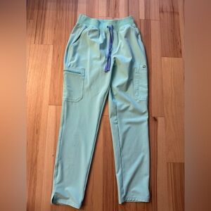 Figs high wasted yola skinny mariner scrub pants